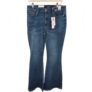 Judy Blue Flare Fit Style JB88172 13/31  High Waist NWT Dark Wash Denim Jeans LA